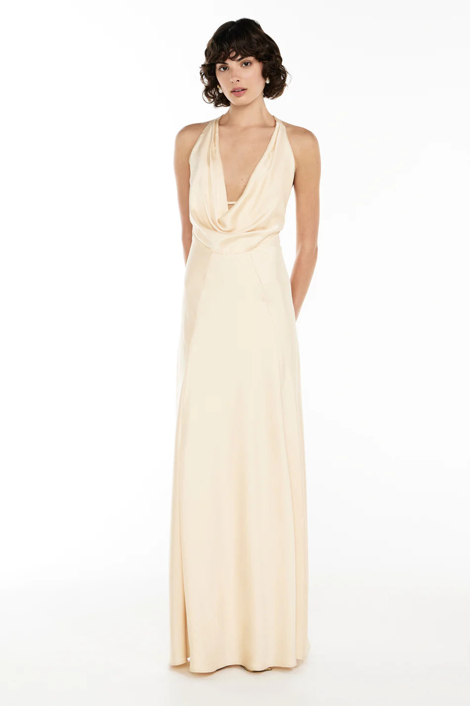 Manning Cartell Hire - Charmed Cowl Slip Dress (Champagne) Manning Cartell Hire - Charmed Cowl Slip Dress (Champagne)