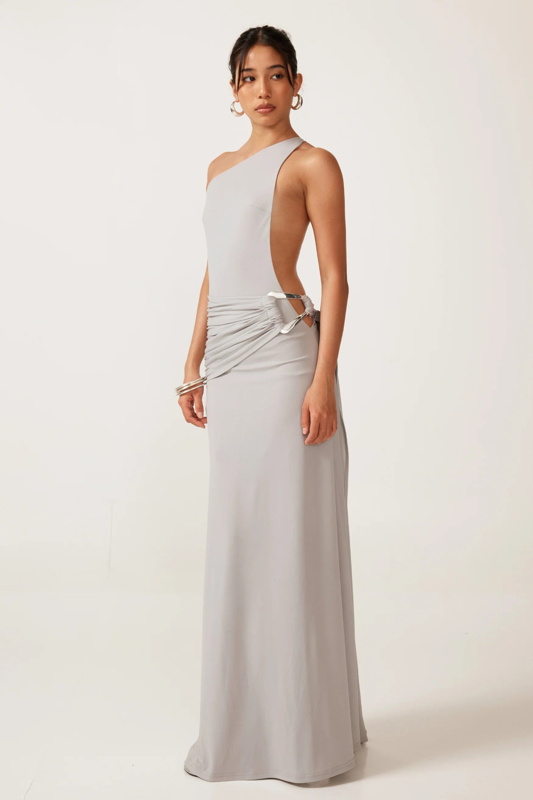 Ance Gria Gaia Gown | Silver Grey