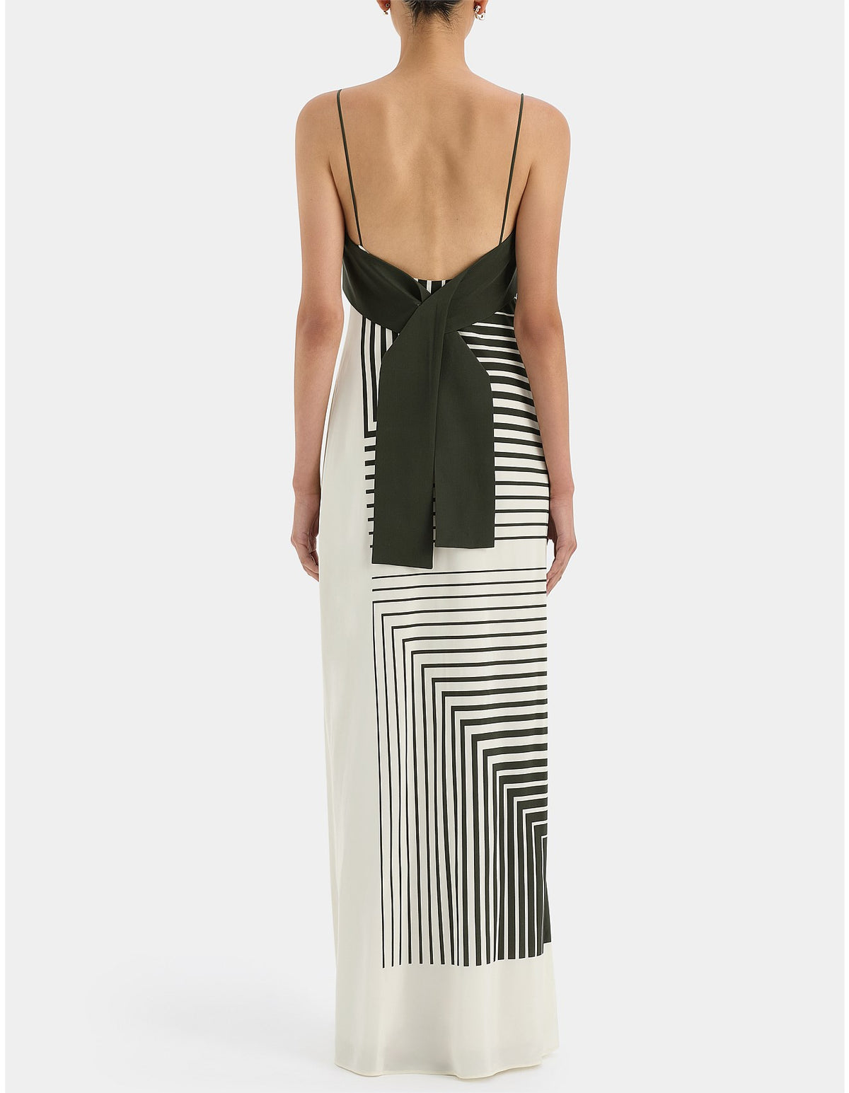 SIR. Leilana Slip Maxi Dress | Garden Stripe