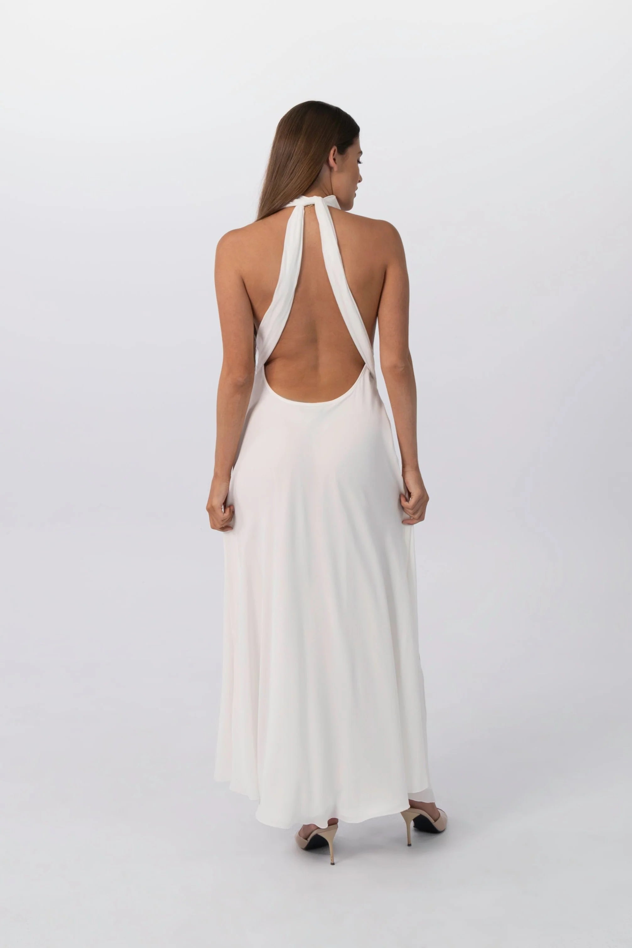 Mim and Bell Violet Dress | White