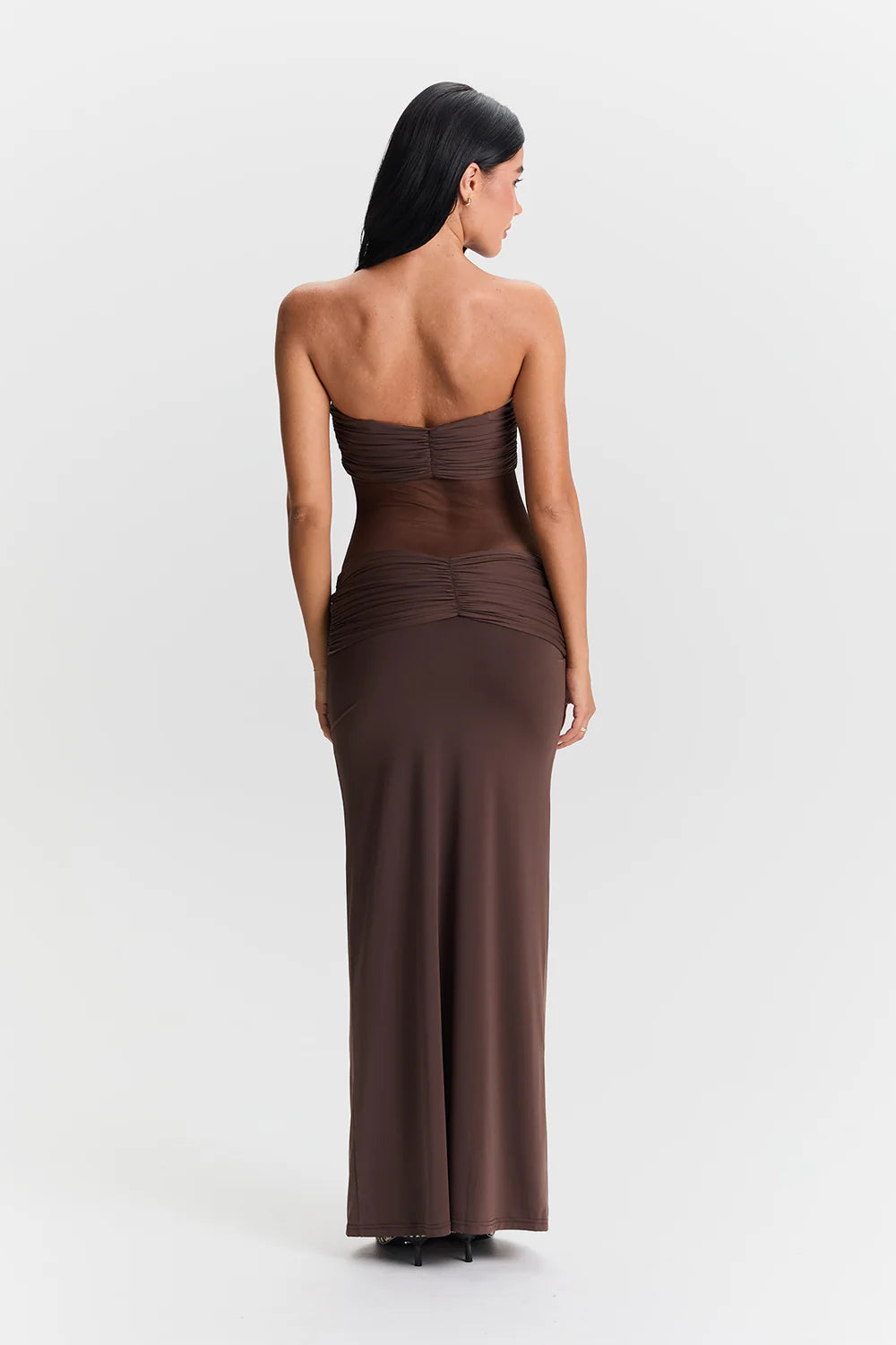 Sasha Therese Amara Maxi Dress | Brown