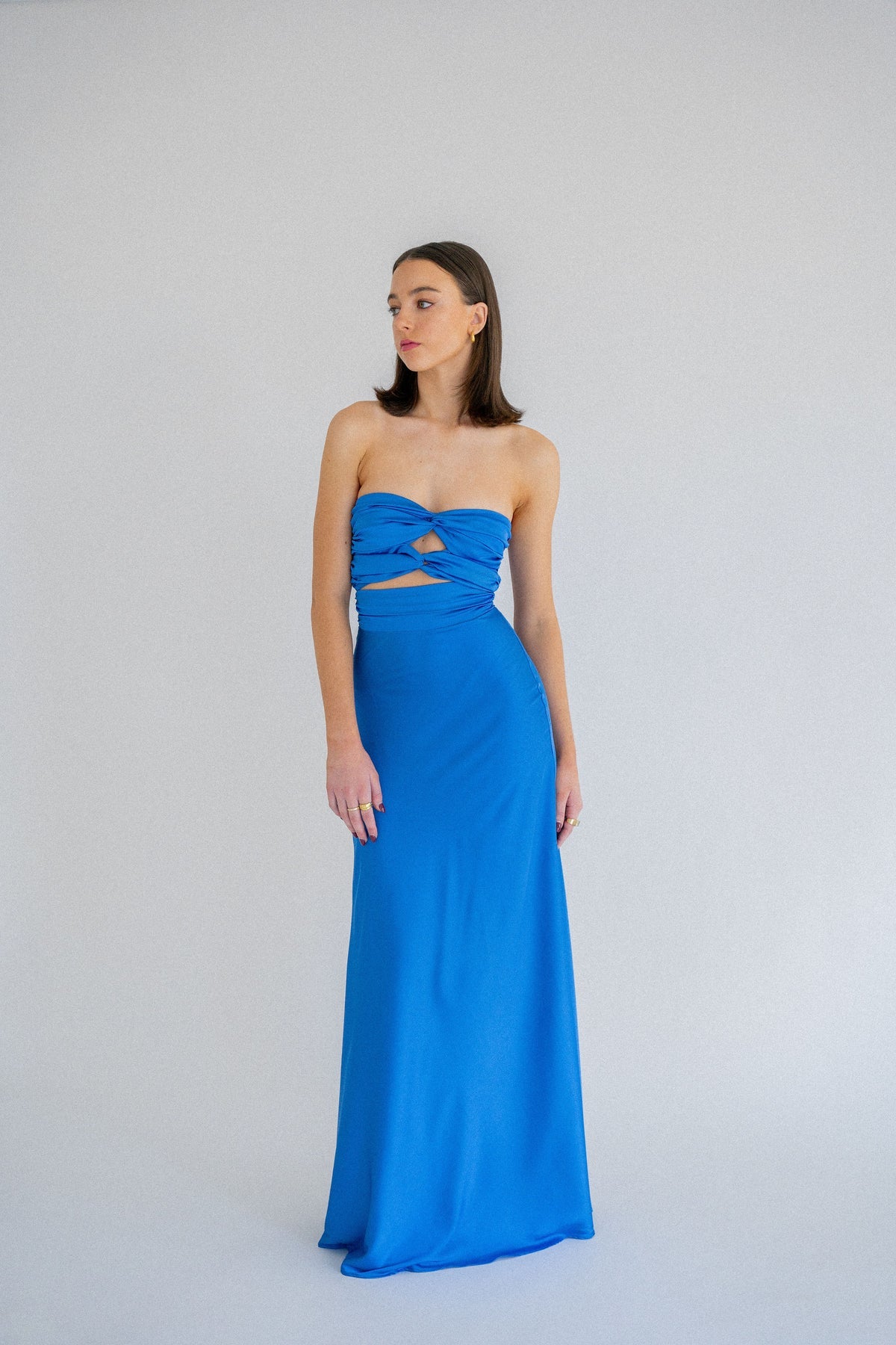 HNTR the Label Inka Gown | Blue