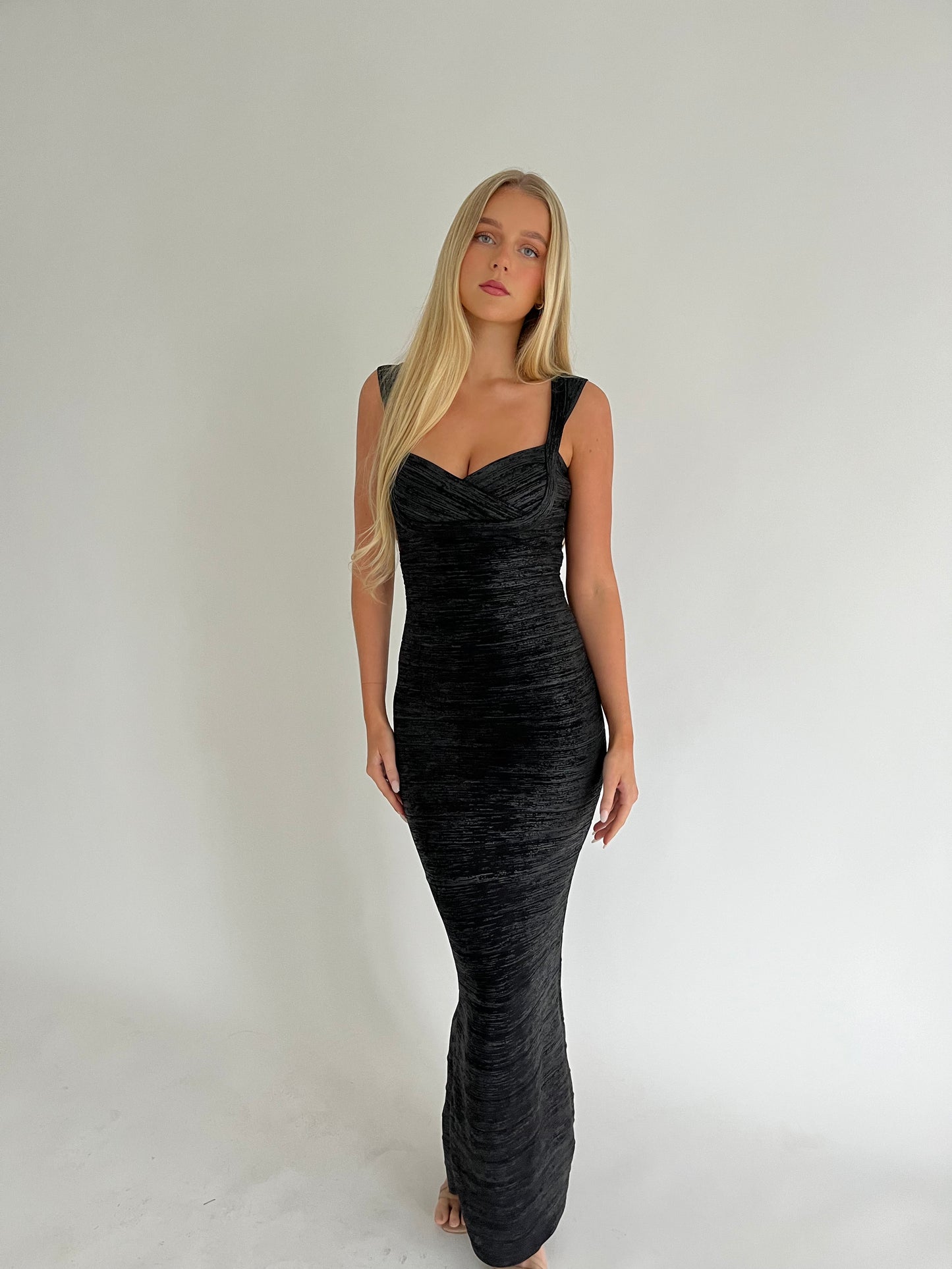 Bandage Gown Black