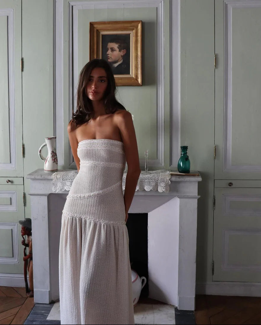 Fait Par Foutch Colette Dress | Ivory