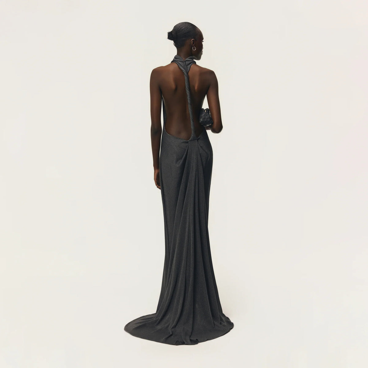 Arcina Ori Romy Dress | Chrome Metallic