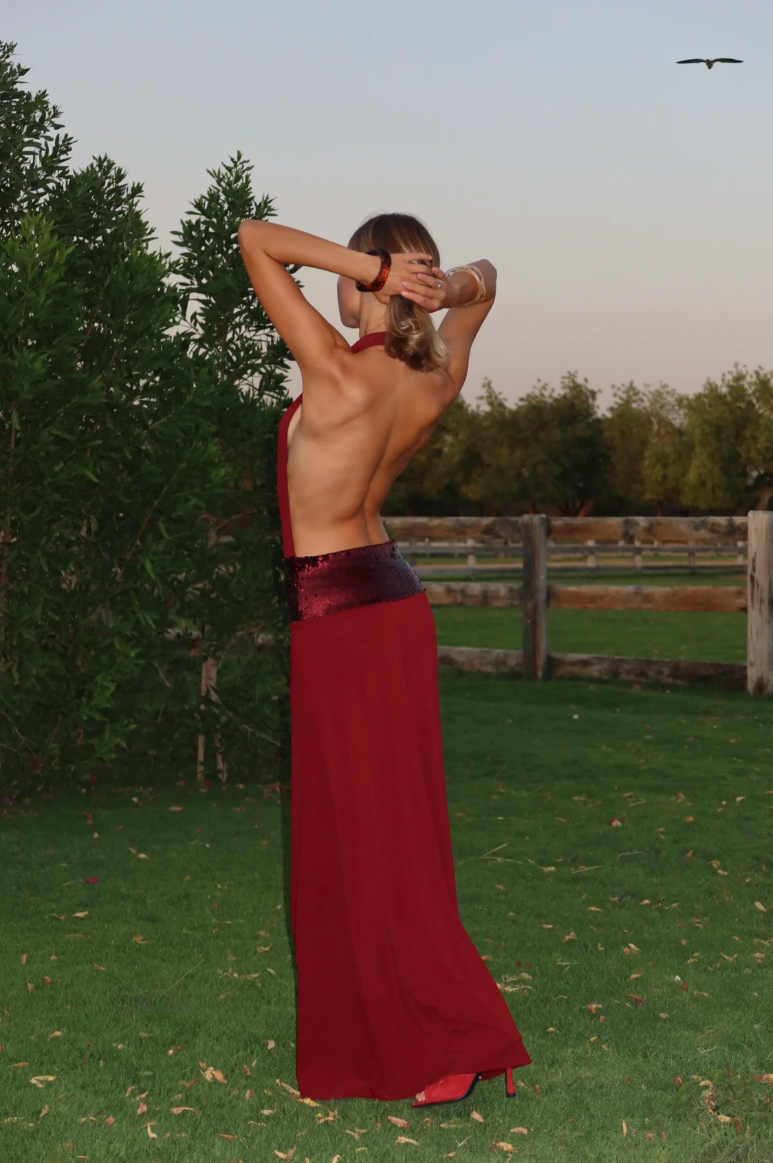 Ance Gria Adele Gown | Wine