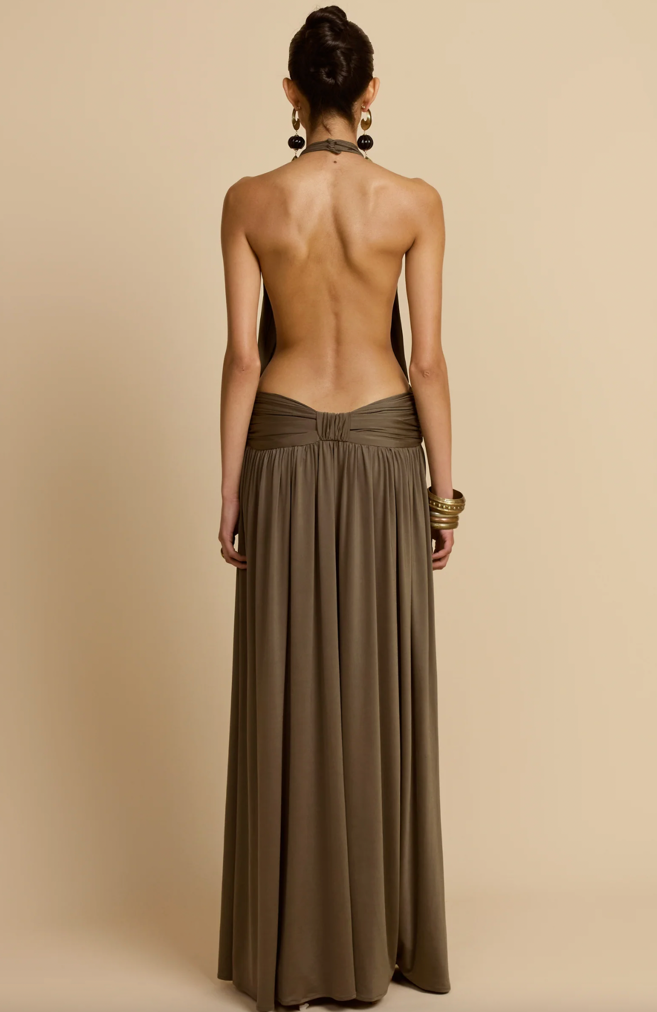 Arcina Ori Santina Dress | Khaki