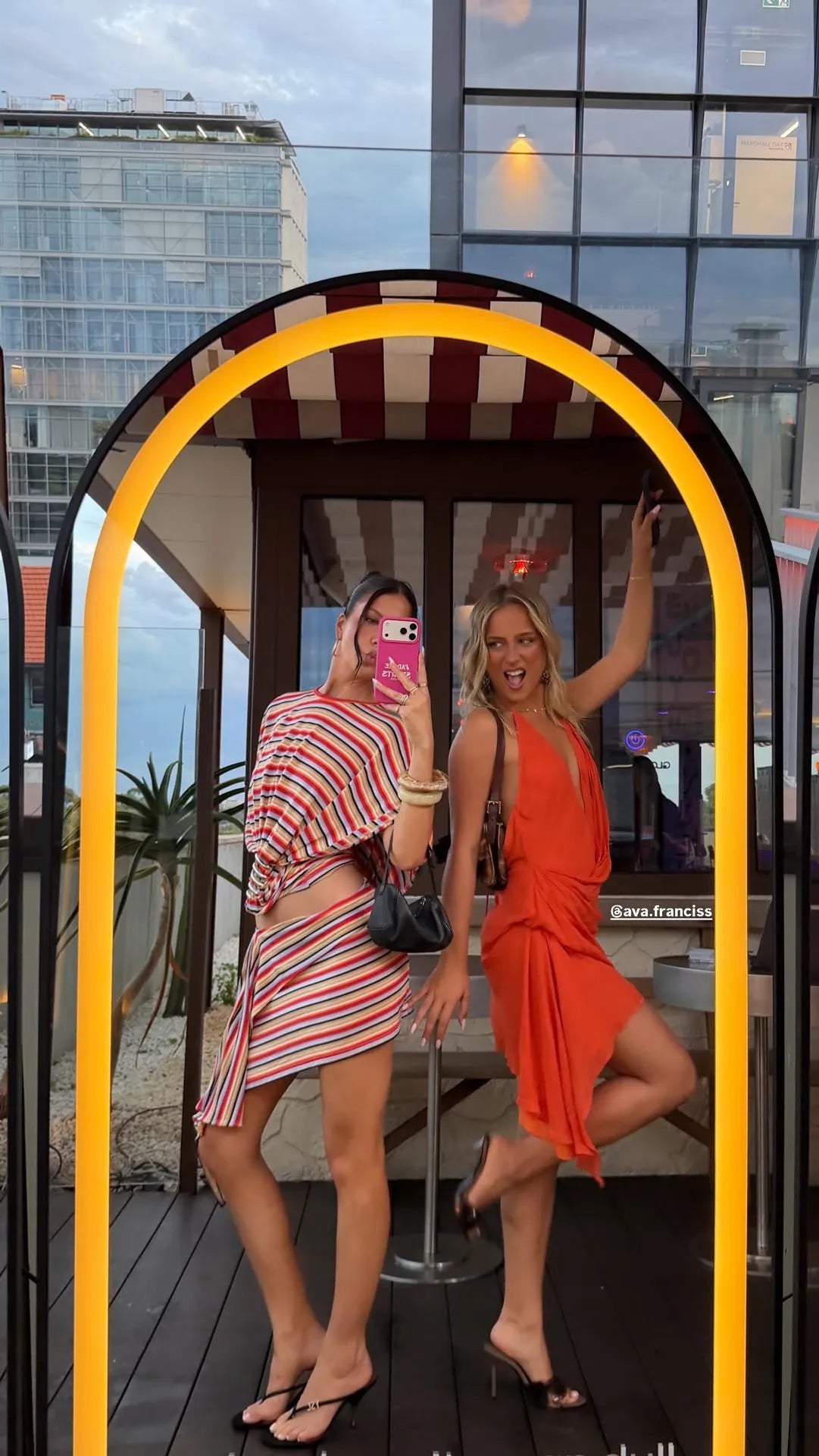 Bec + Bridge Sabrina Mini Dress | Persimmon