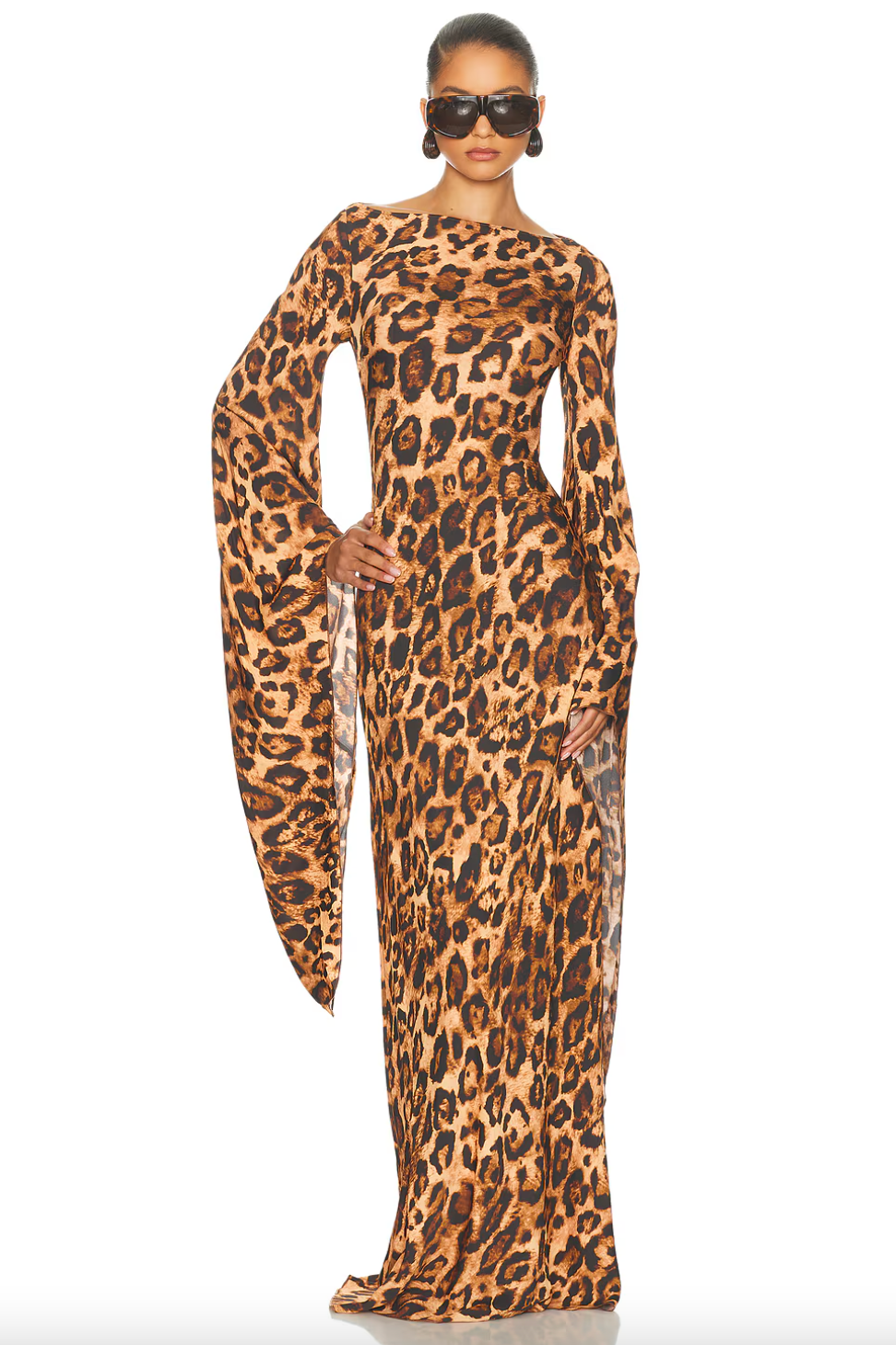 Helsa The Rosalind Dress | Leopard