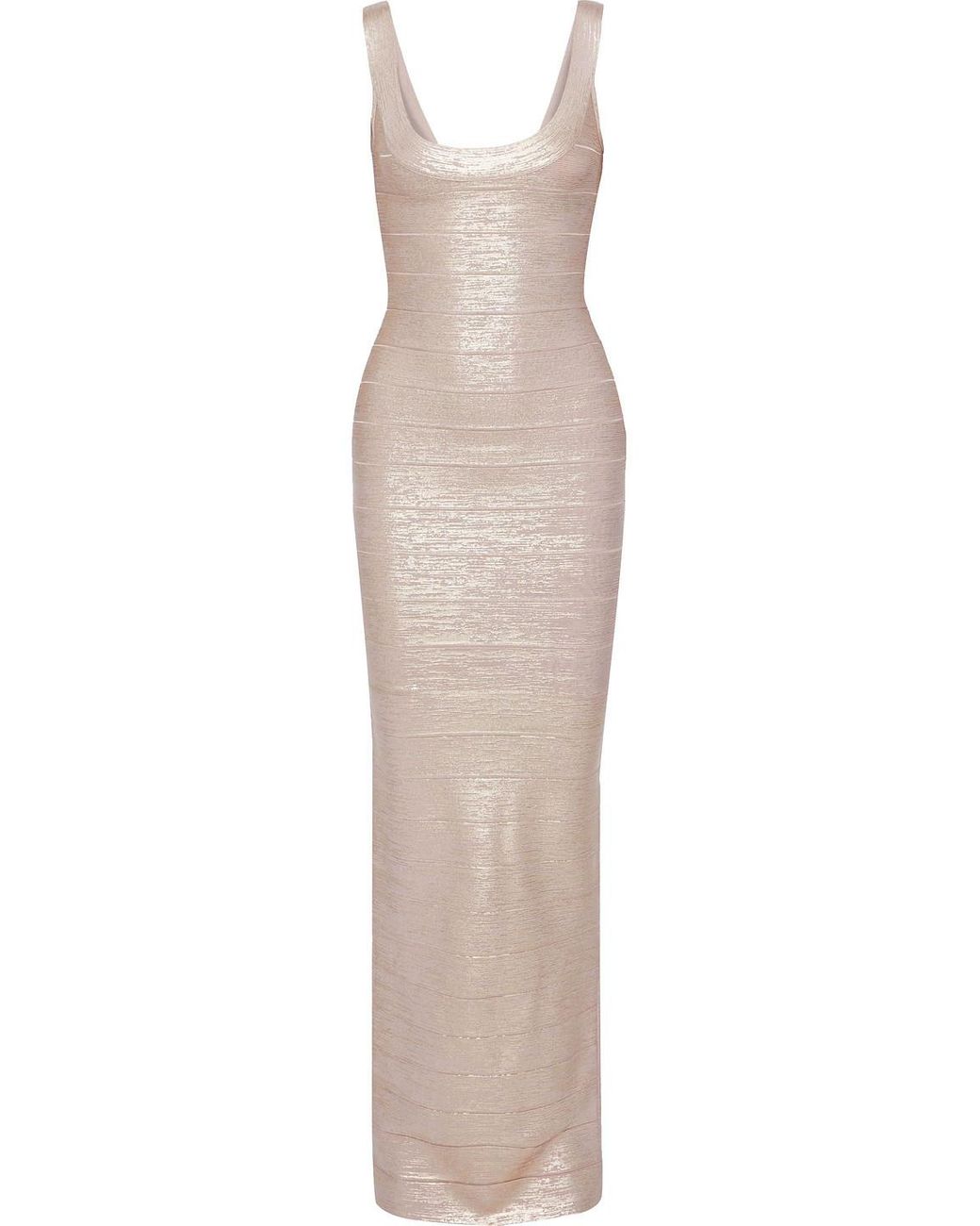 Bandage Gown Scoop Rose Gold