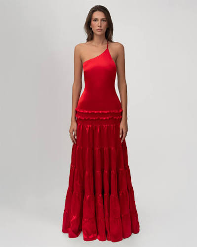 Fenity Athena Dress | Red