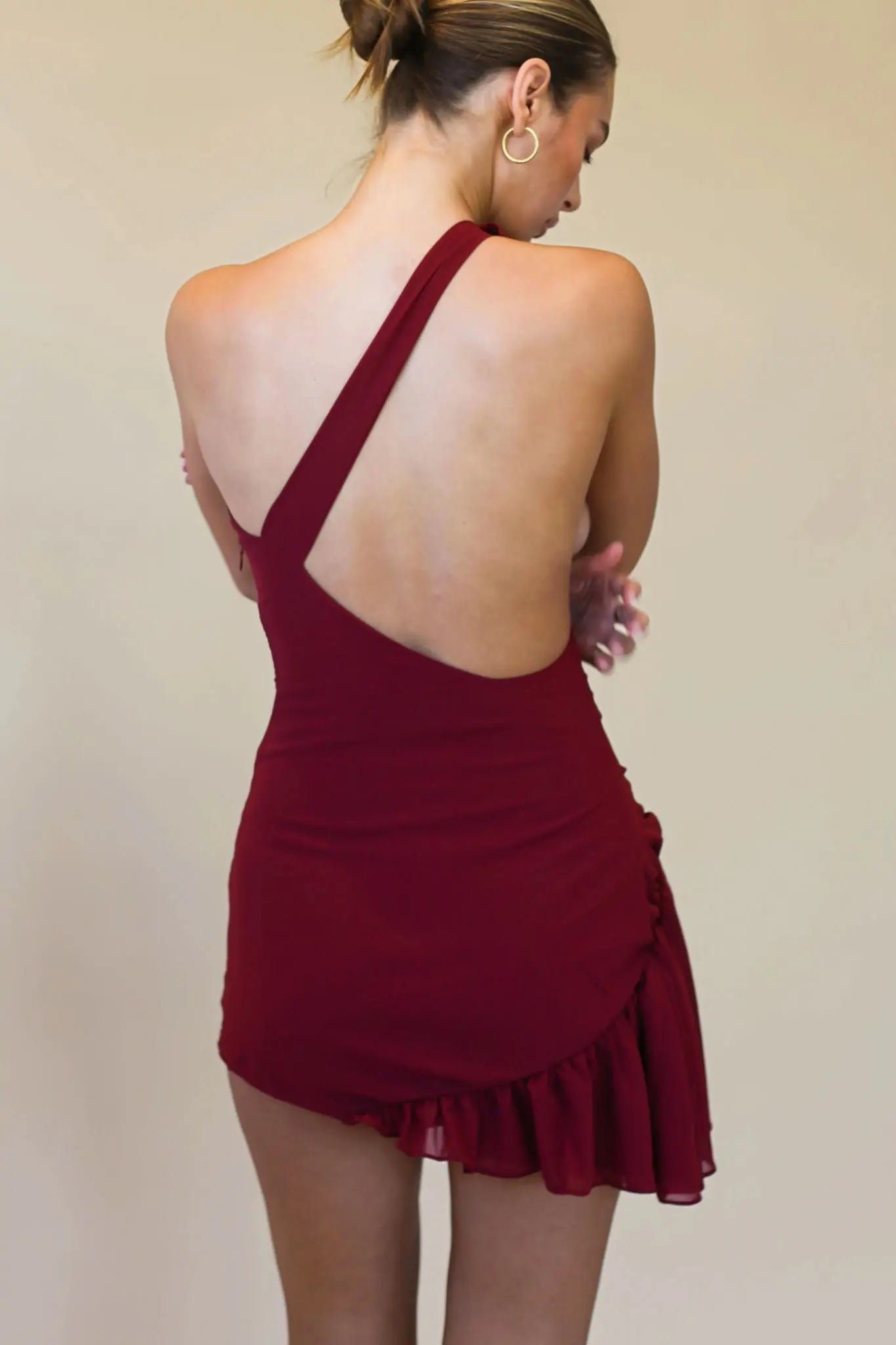 Koster Kulture Kaia Mini Dress | Wine