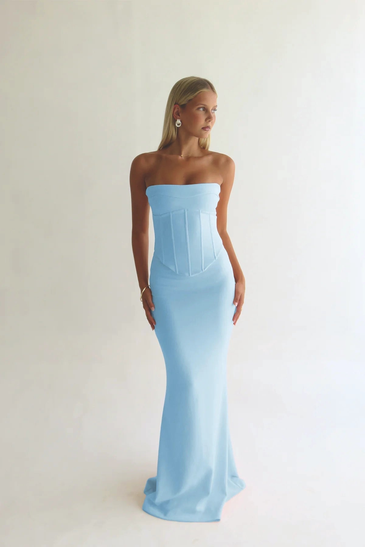 HNTR the Label Louie Gown Hire | Baby Blue