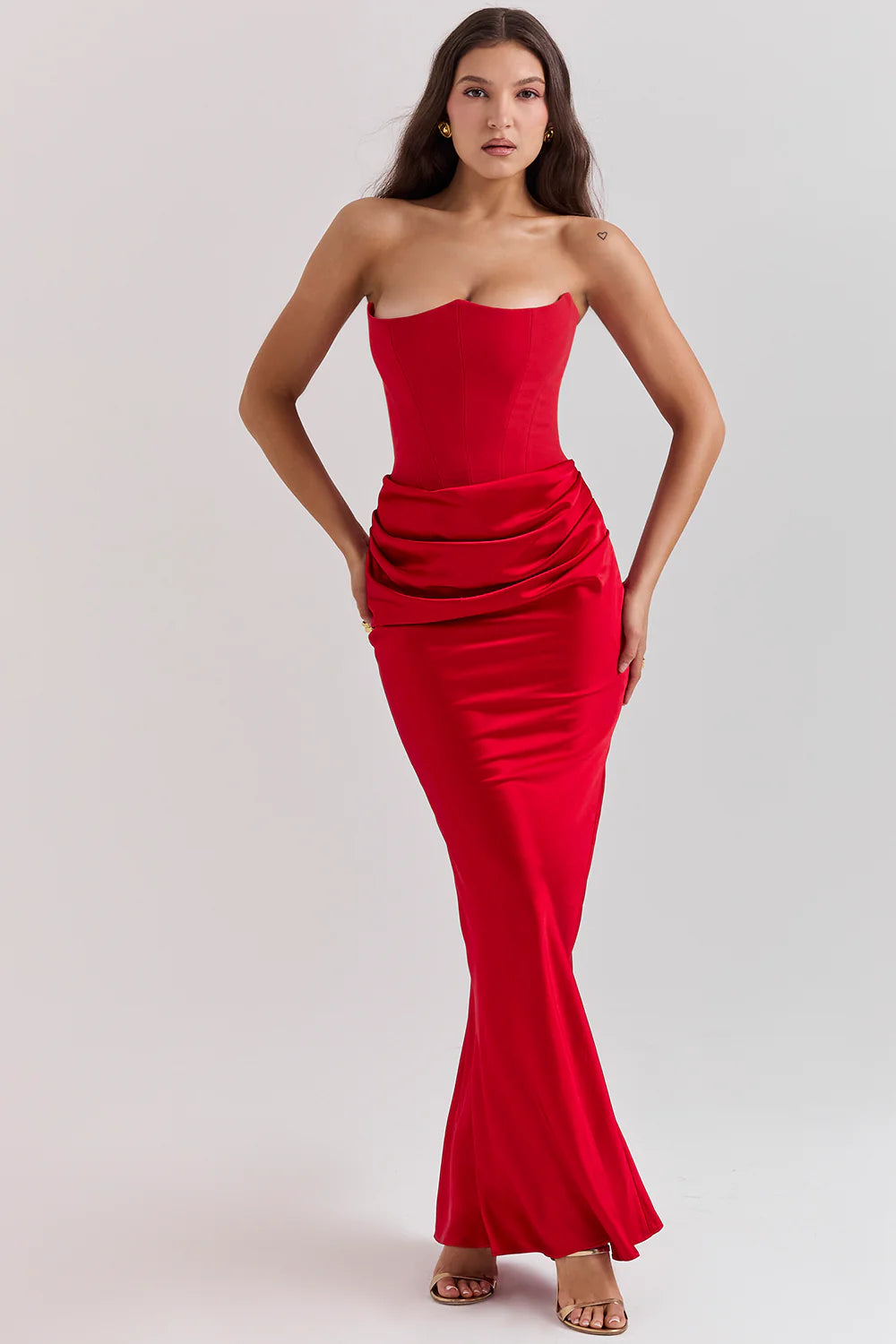 House of CB Persephone Corset Maxi Dress Hire House of CB Persephone Corset Maxi Dress Hire