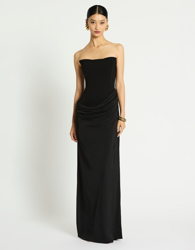 Sass & Bide Hire - Kahlo Corset Dress in Black