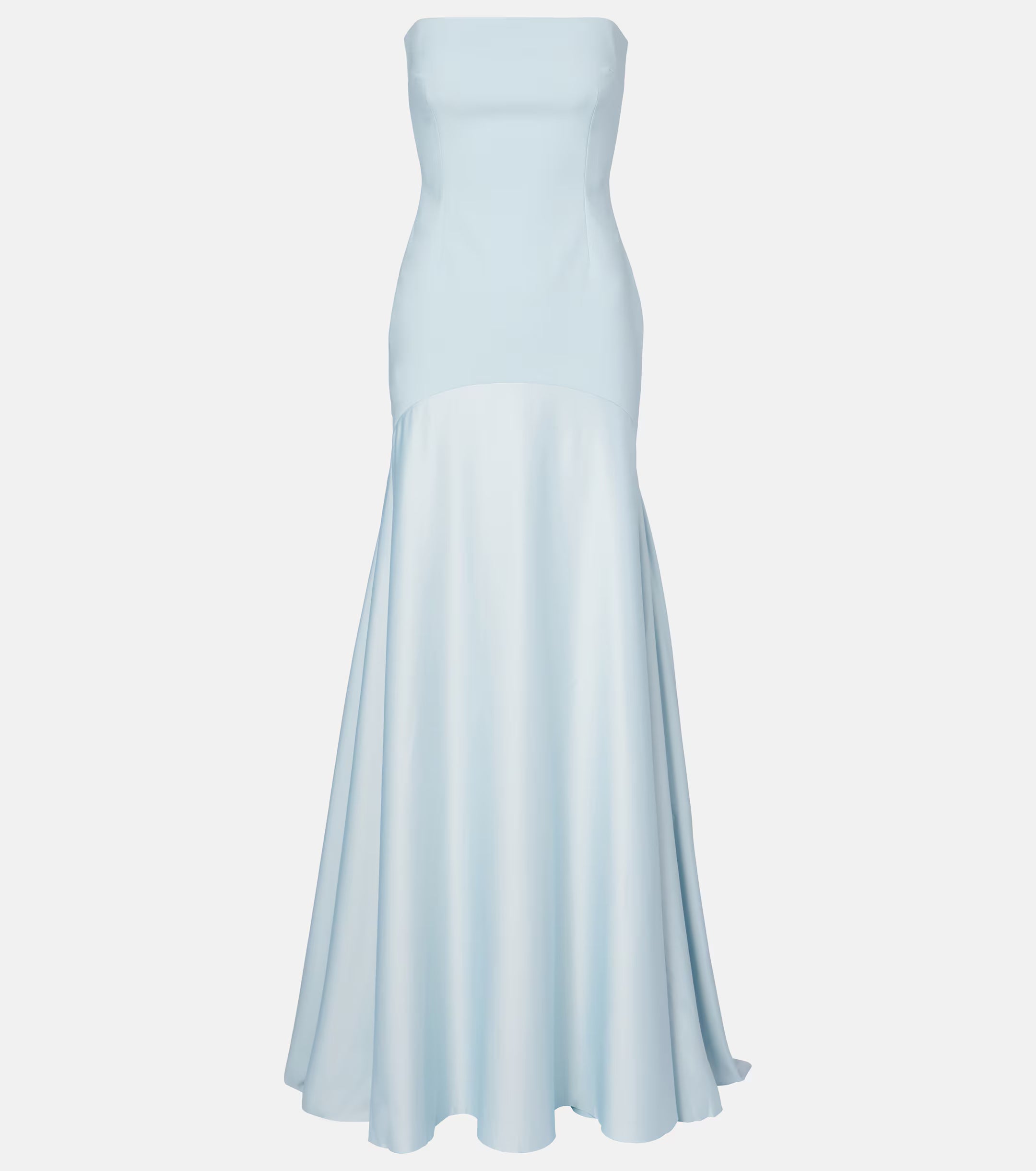 Solace London Alessandra Maxi Dress Hire Arctic Blue – Express Delivery Sydney & Perth Pickups.
