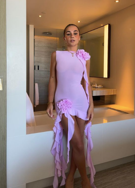 The White Apple Cocktail Dress