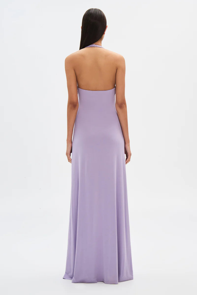 Misha The Jennifer Cupro Dress | Lilac