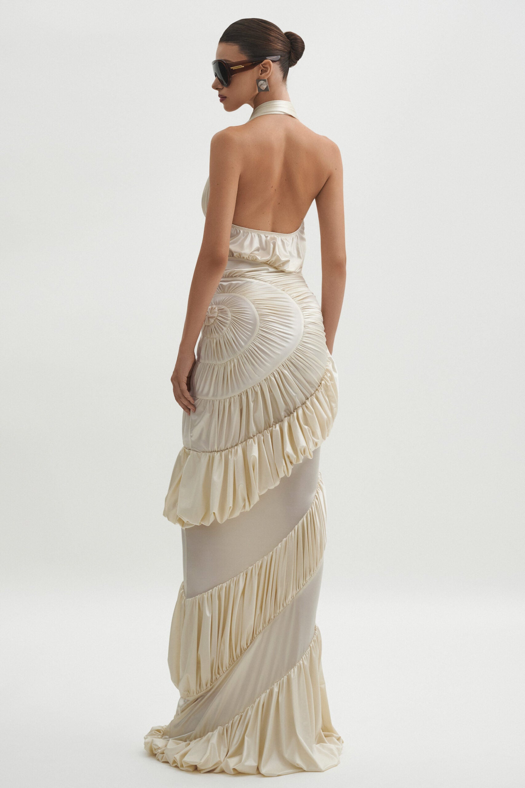 DATT Ammonite Gown | Cream