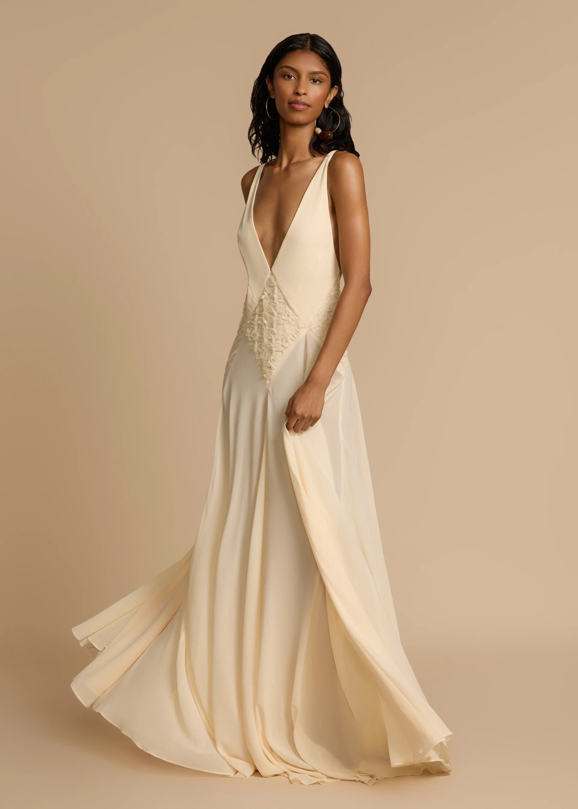 Rent Arcina Ori | Lavinia Dress in Cream