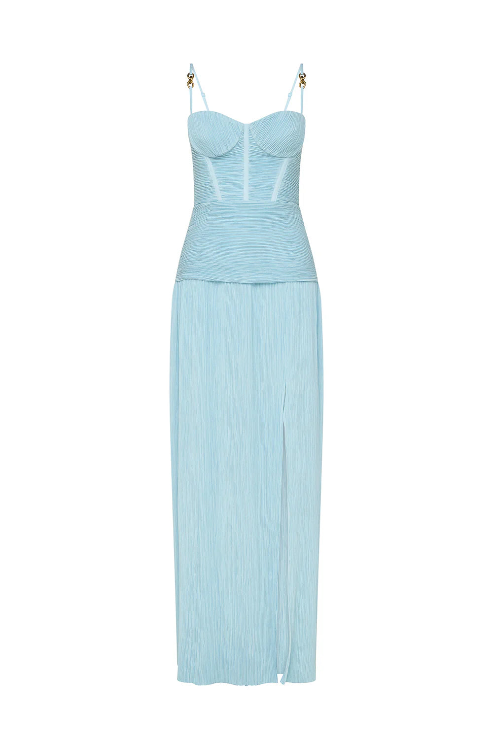 strapless open back dress Double Time Pleat Dress – MANNING CARTELL main image 0