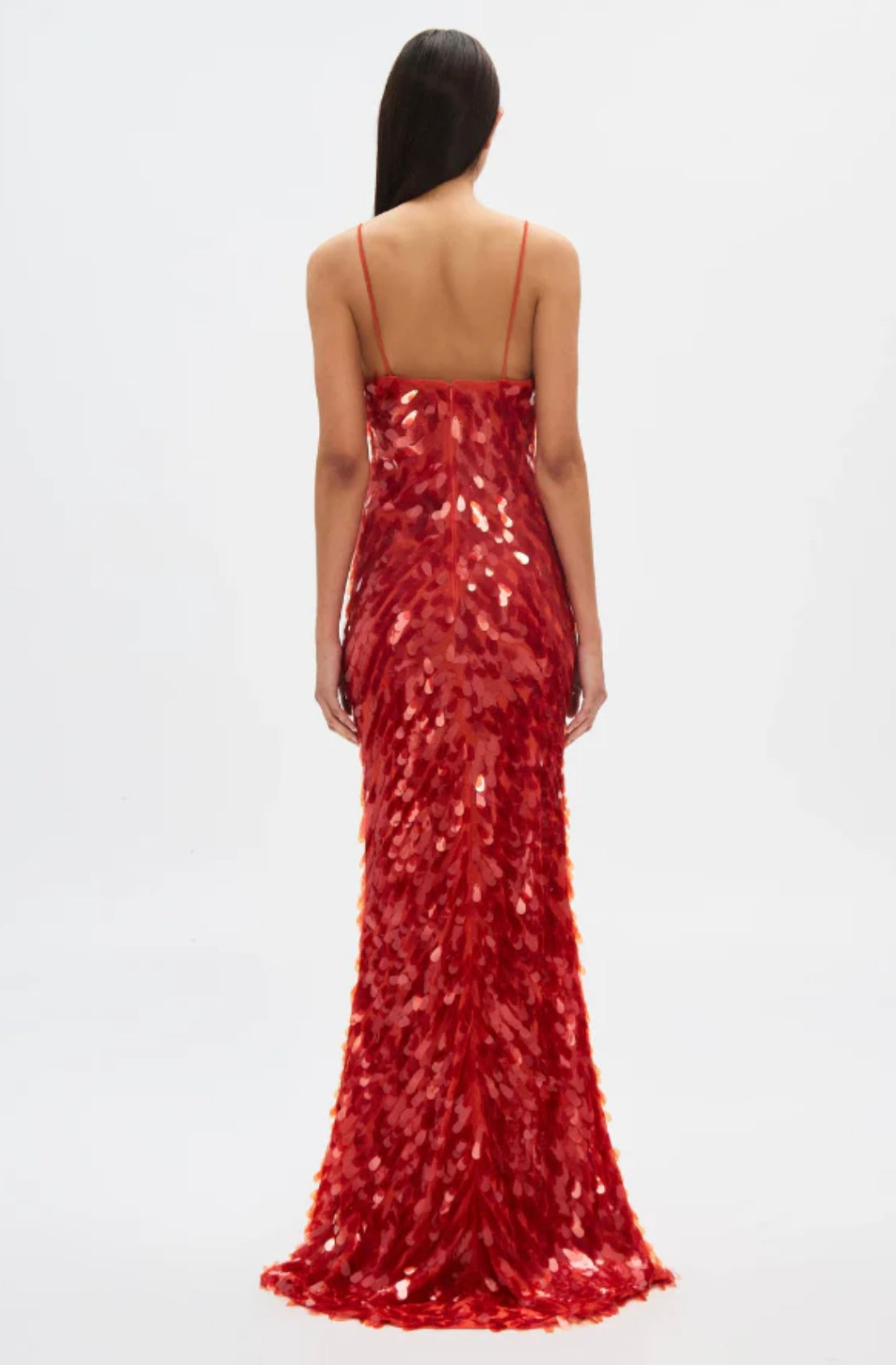 Misha The Sapphire Sequin Dress | Red
