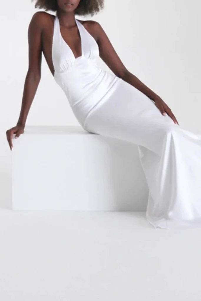 Natalie Rolt Ainsley Gown | White