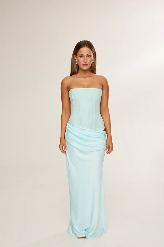 Huxley Gown Aqua