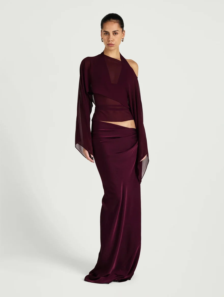 Benni Ira Maxi Dress | Plum