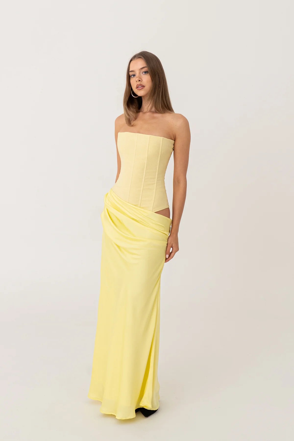 Huxley Gown Lemon