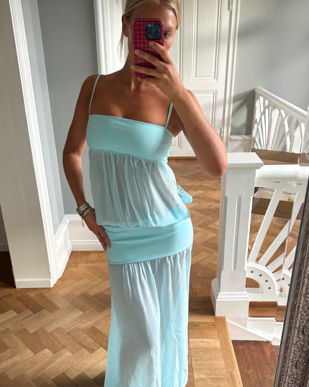 Ance Gria Romeo Gown | Aqua