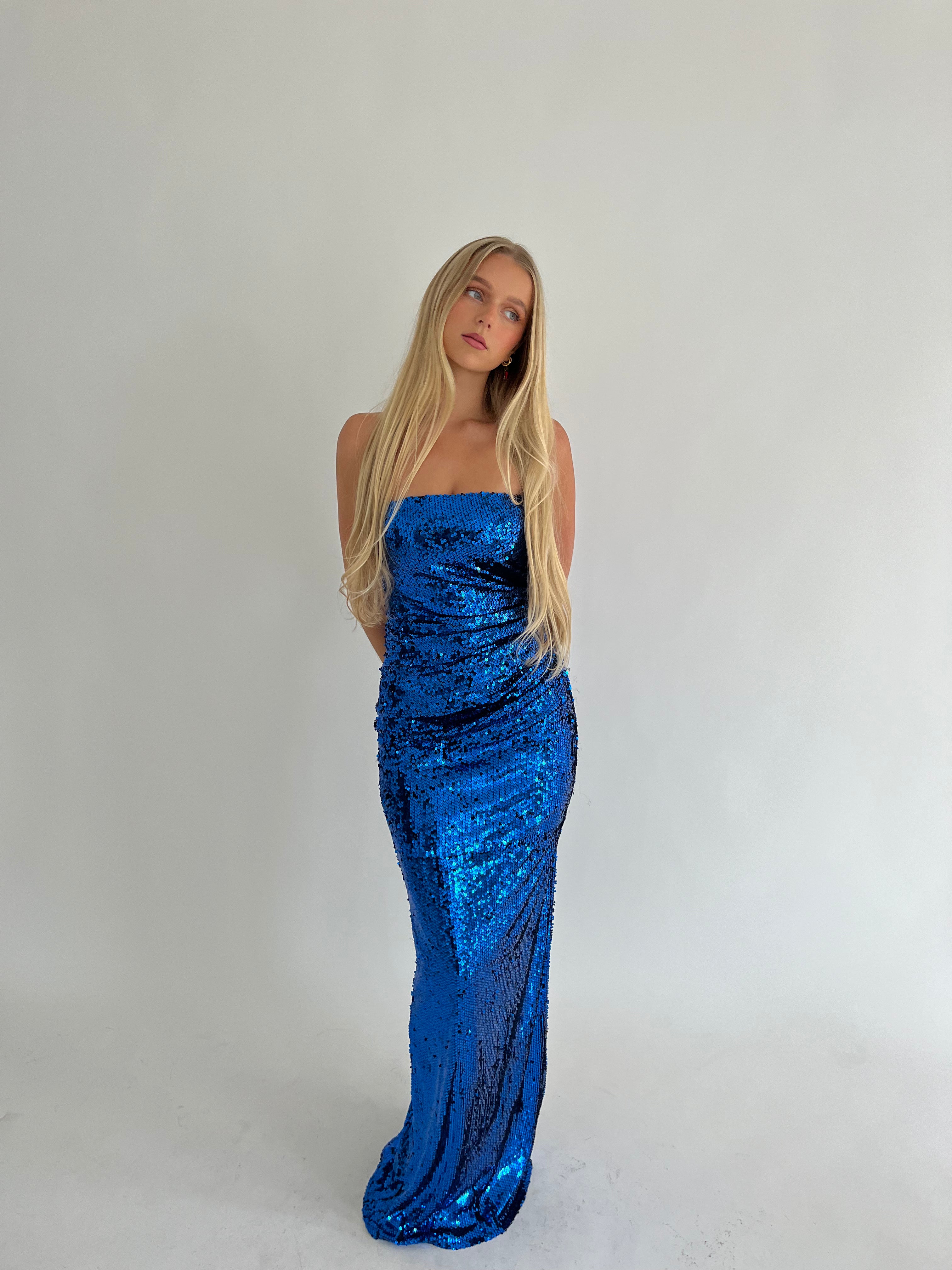 Meraki Gigi Gown | Midnight Blue (Navy)