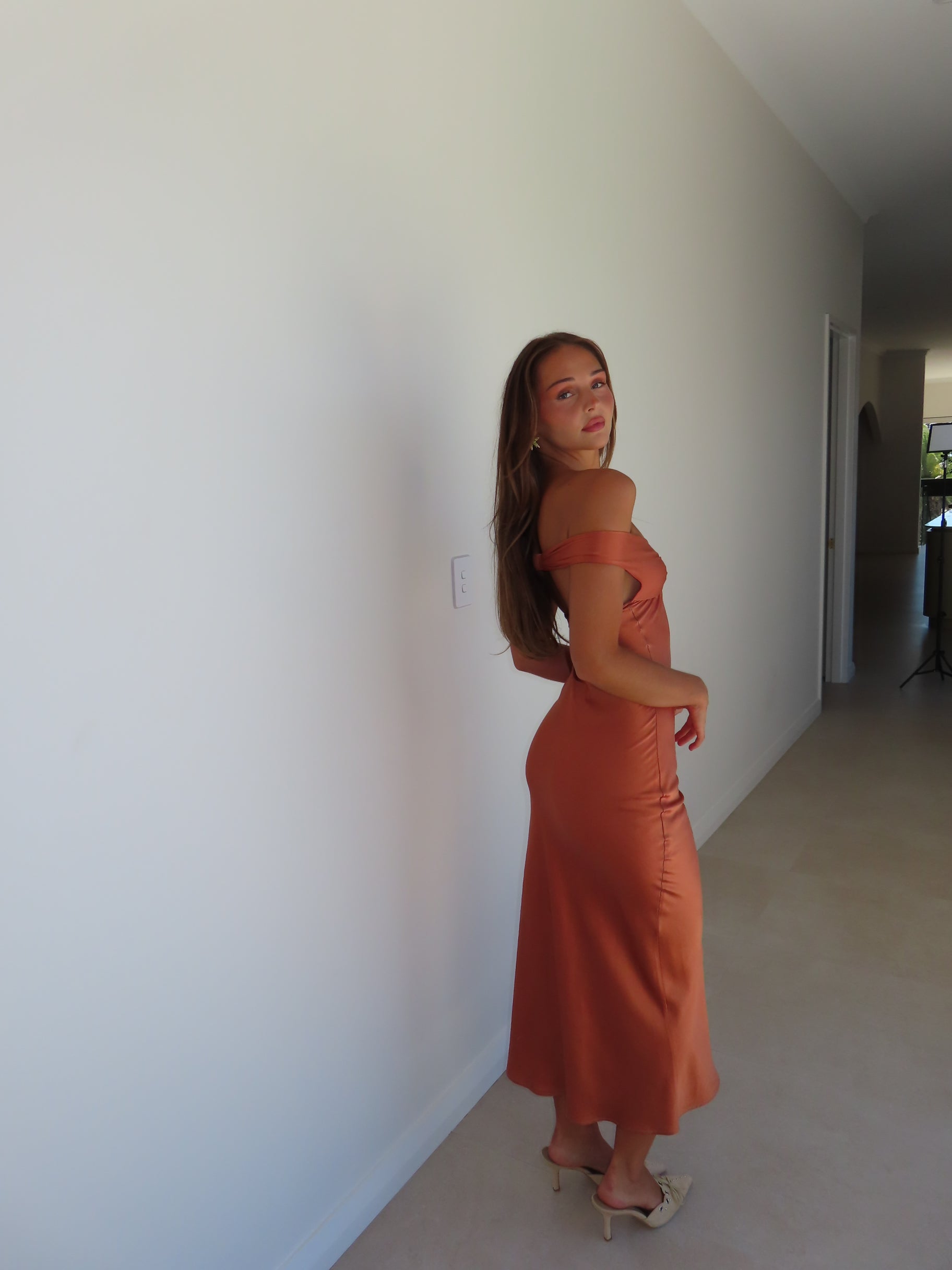 Natalie Rolt Bridget Dress | Copper
