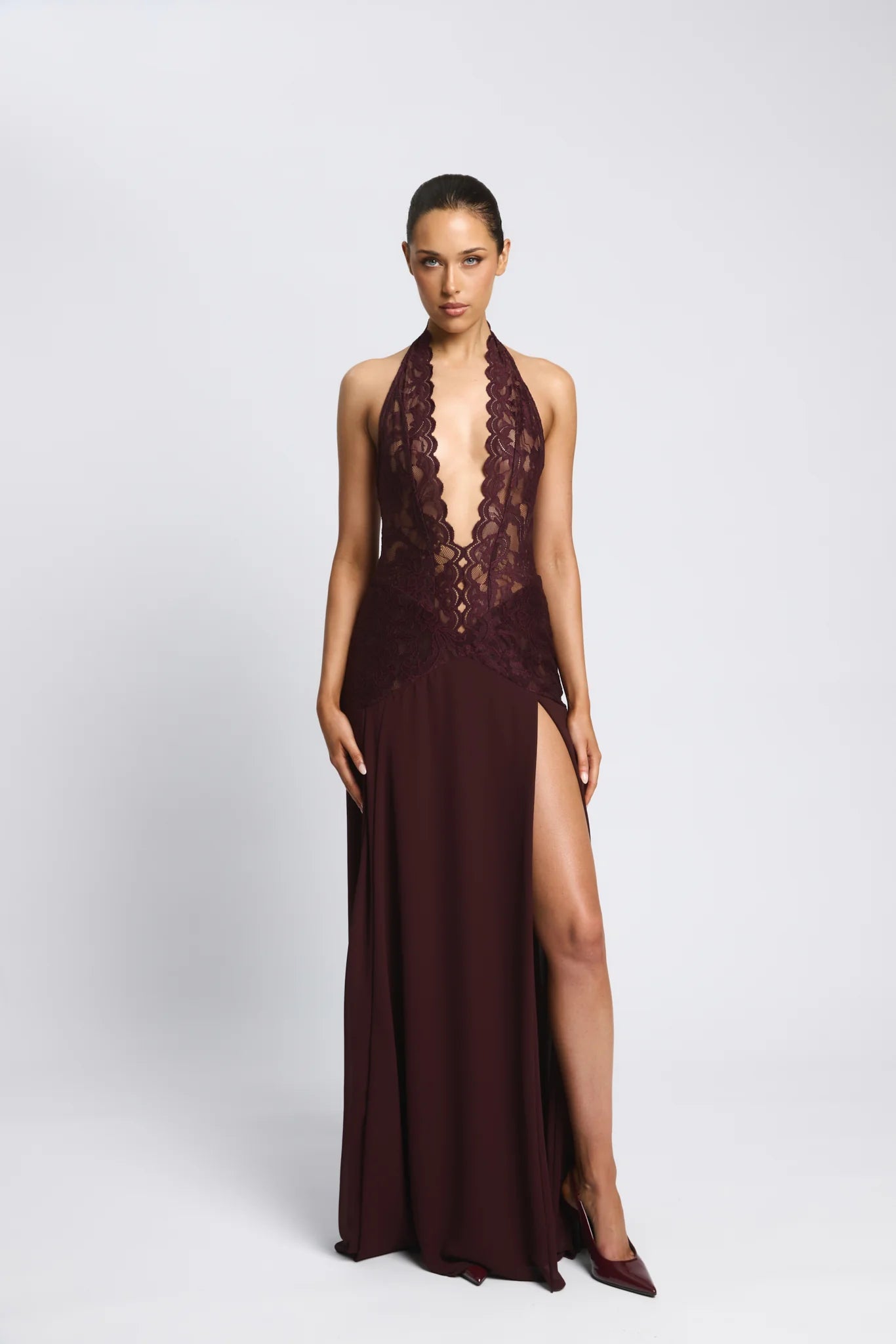 Mim and Bell Milina Dress | Burgundy