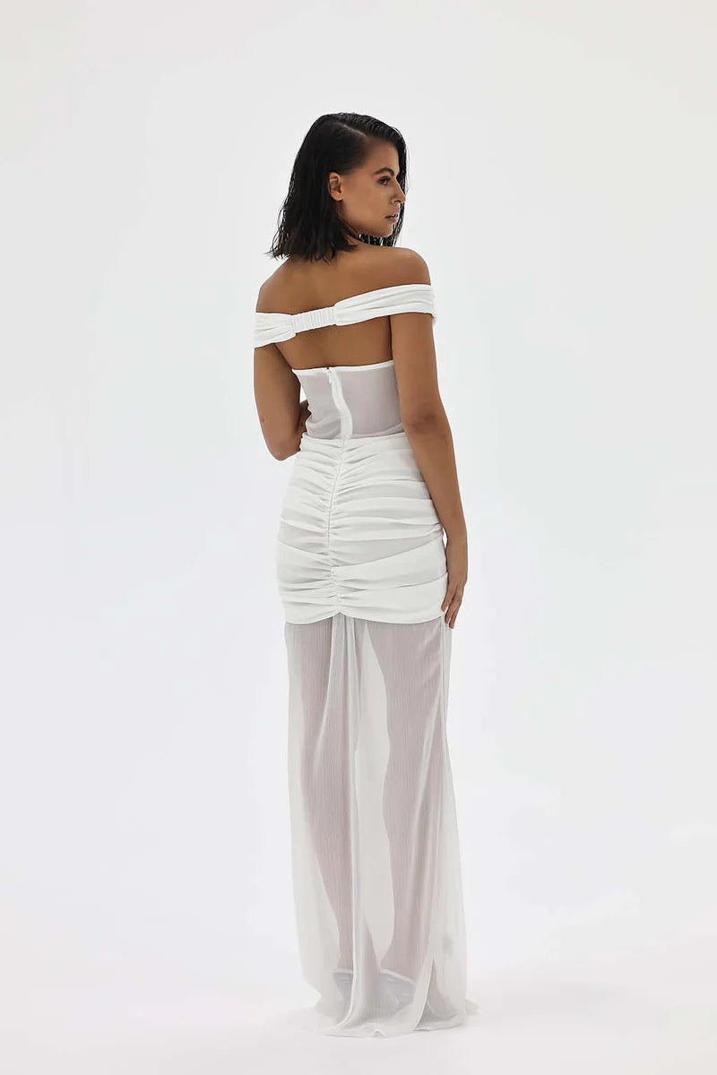 Natalie Rolt Marcella Gown | White