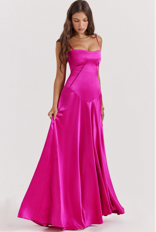 Anabella Dress Fushchia