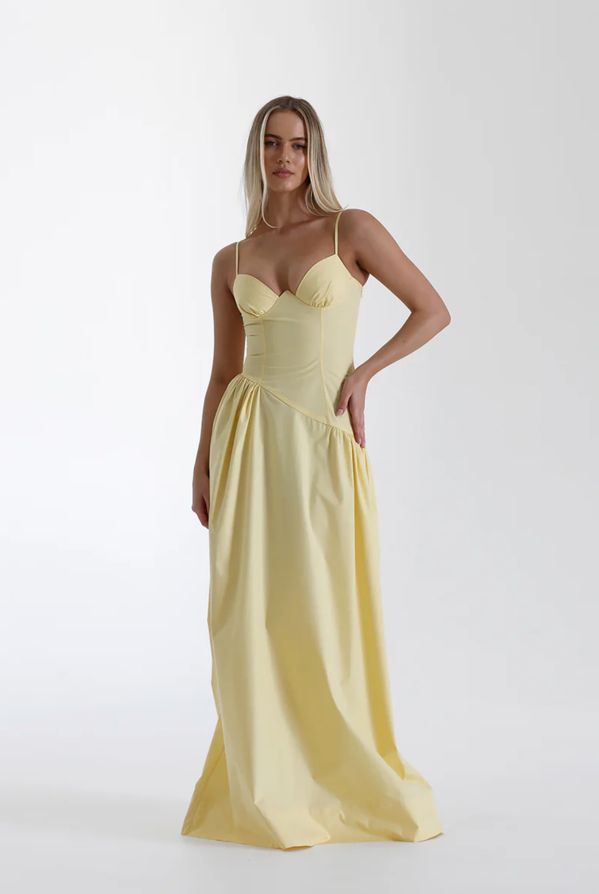 Natalie Rolt Teila Dress | Lemon