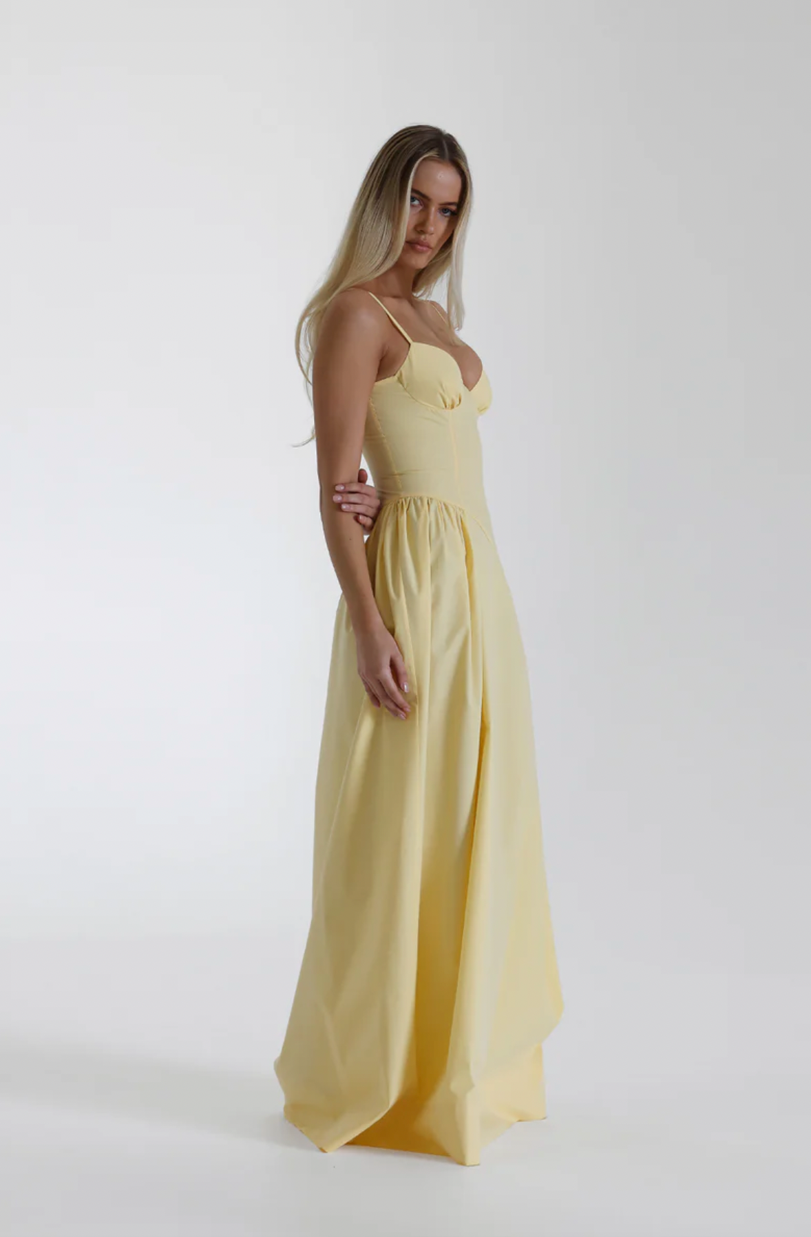 Natalie Rolt Teila Dress | Lemon