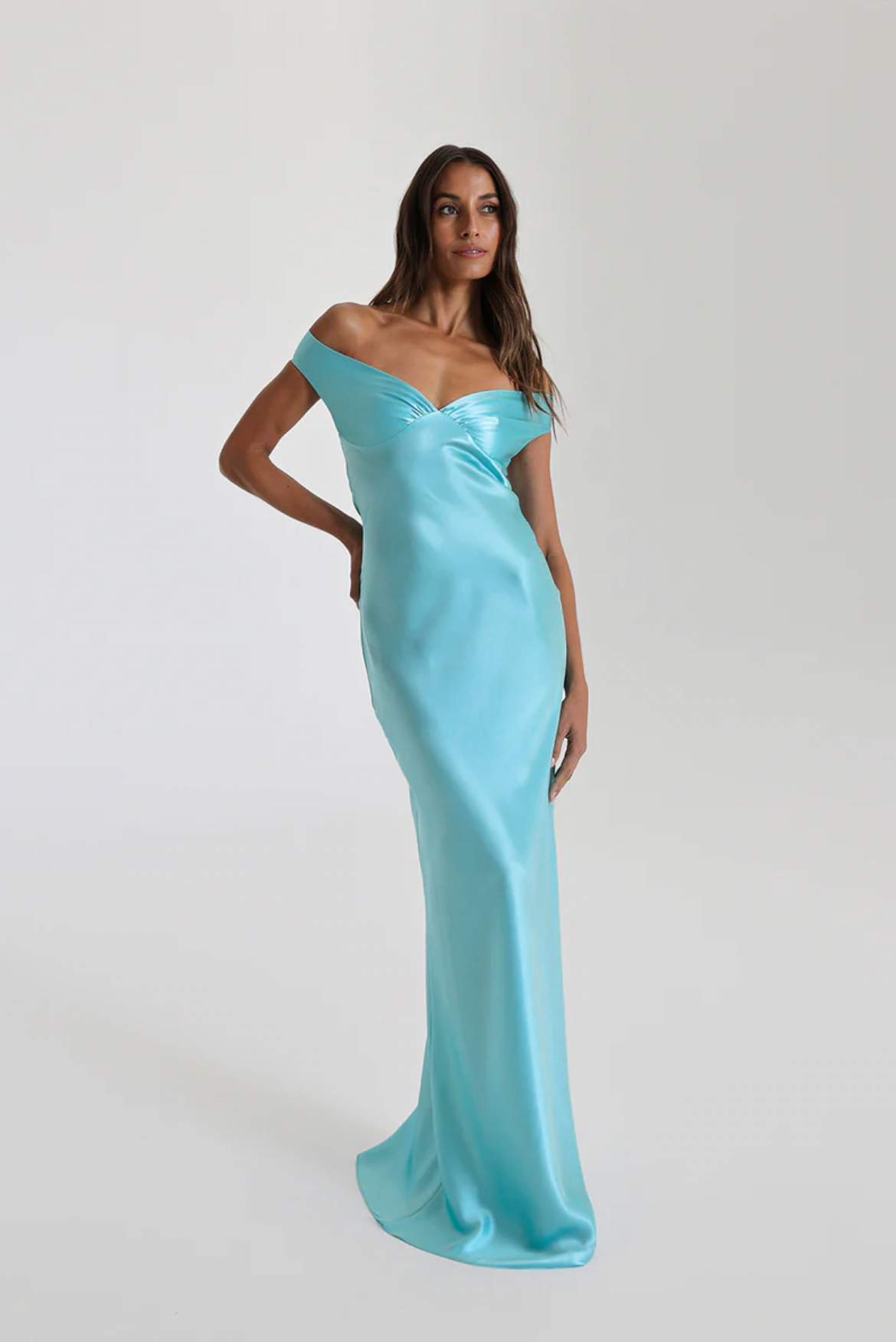 Natalie Rolt Bridget Gown | Turquoise