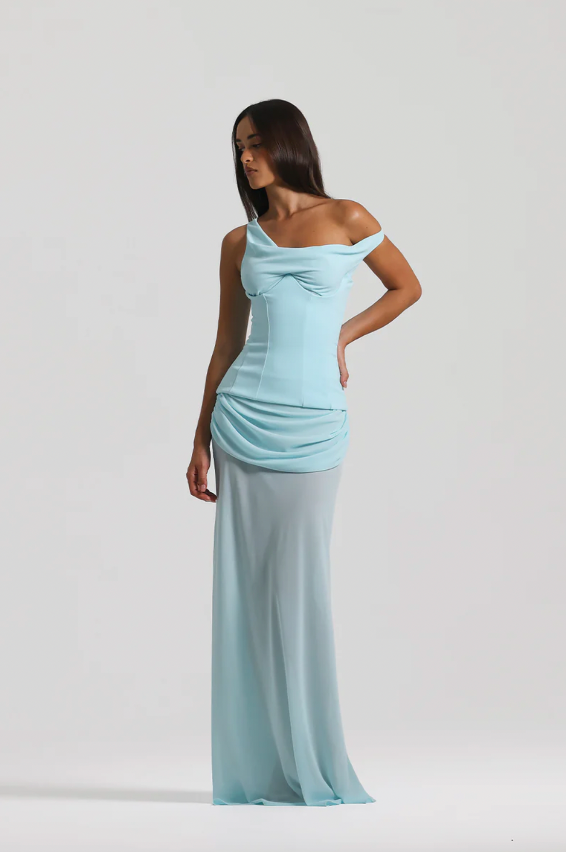 Natalie Rolt Cadence Gown | Baby Blue