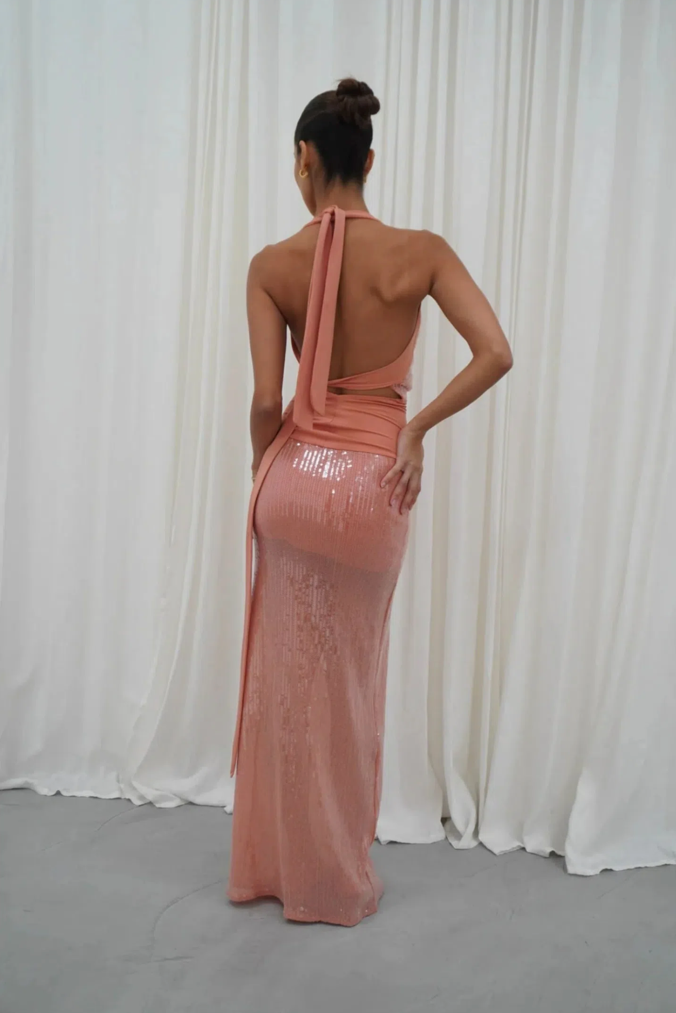 Deconduarte RTW Lilou Dress (Limited Edition) | Coral
