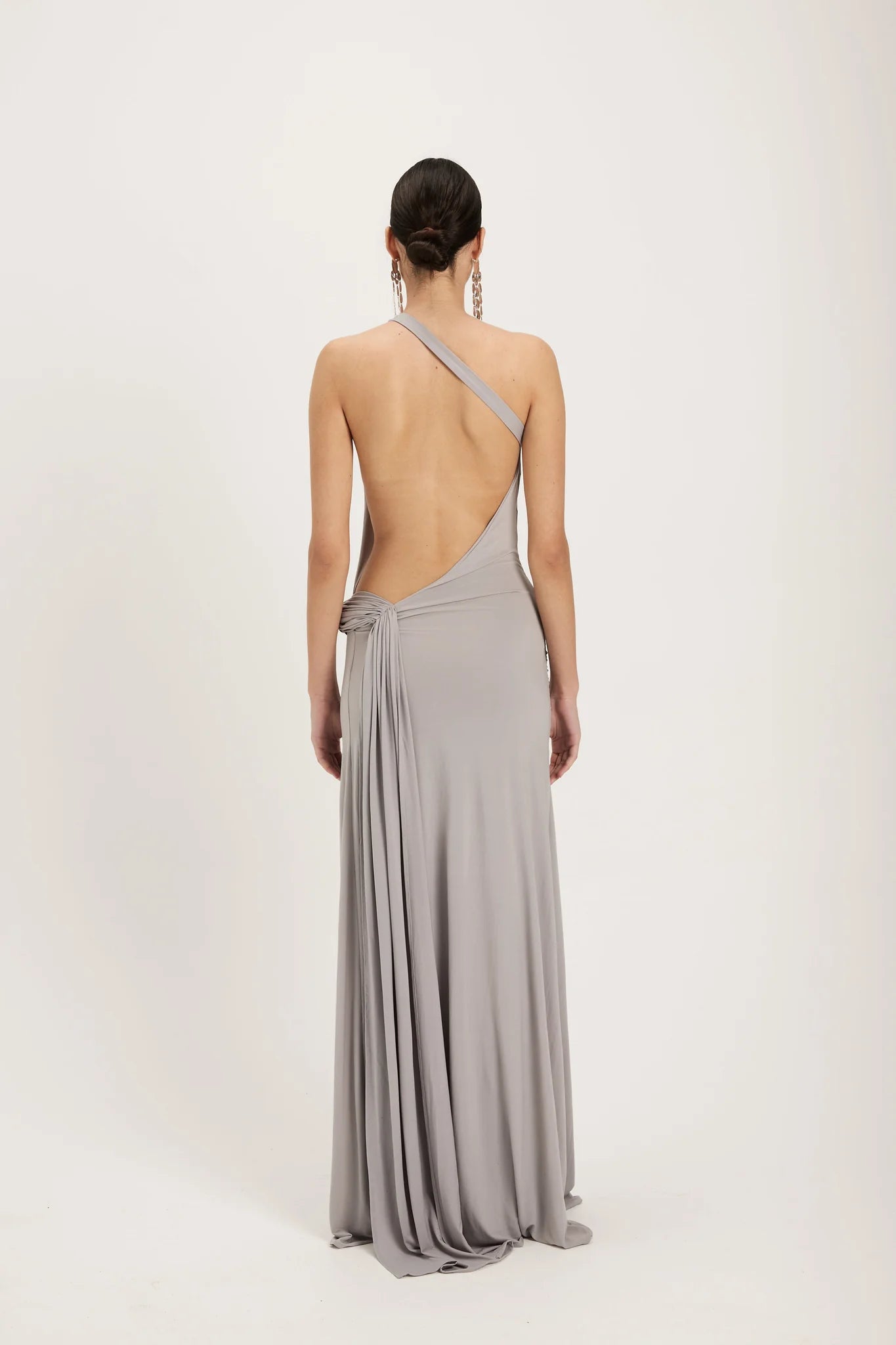 Hire Ance Gria Gaia Gown (Silver Grey)
