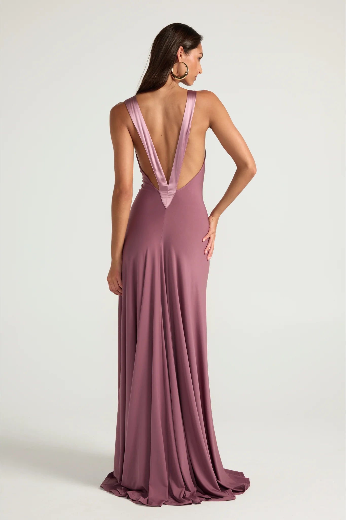 Ance Gria Rosa Gown | Mauve