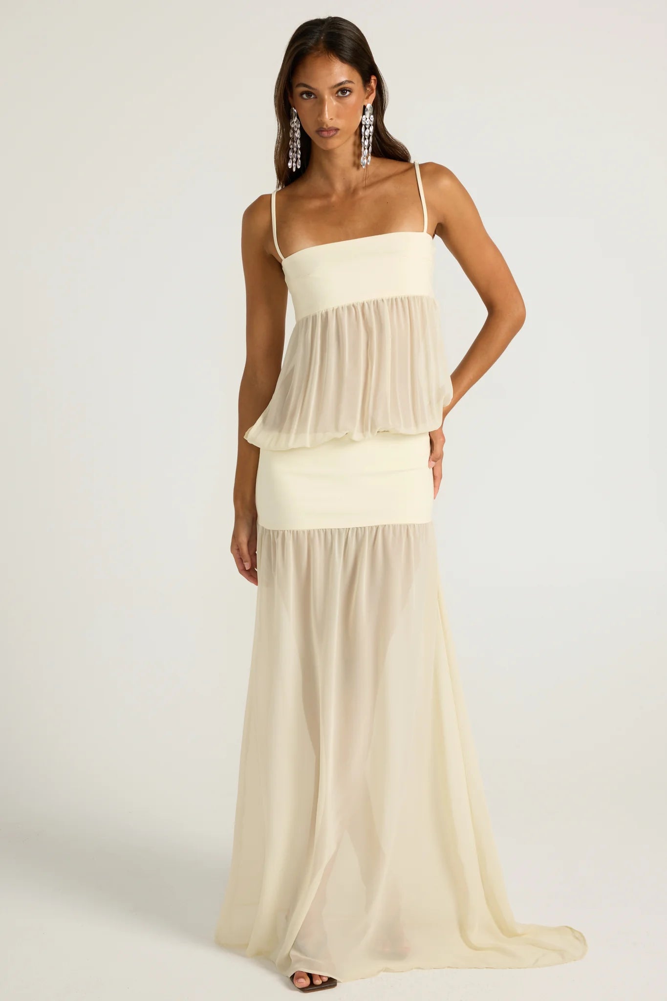 Ance Gria Romeo Gown | Cream