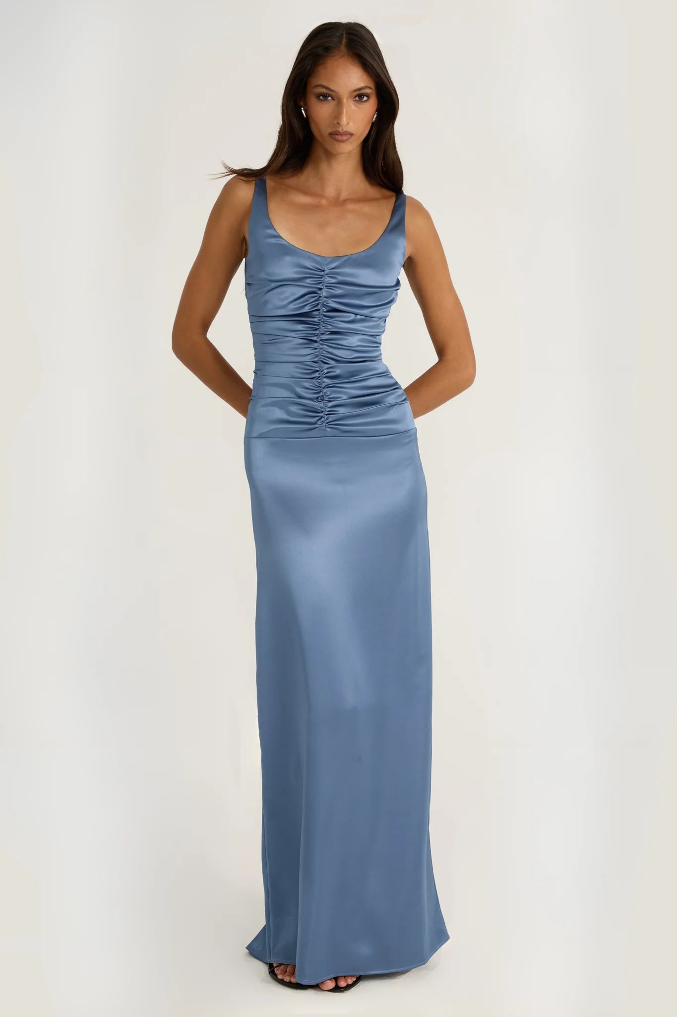 Ance Gria Atlein Gown | Blue