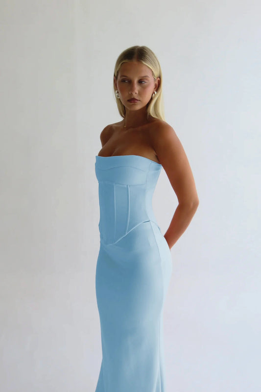 HNTR the Label Louie Gown Hire | Baby Blue