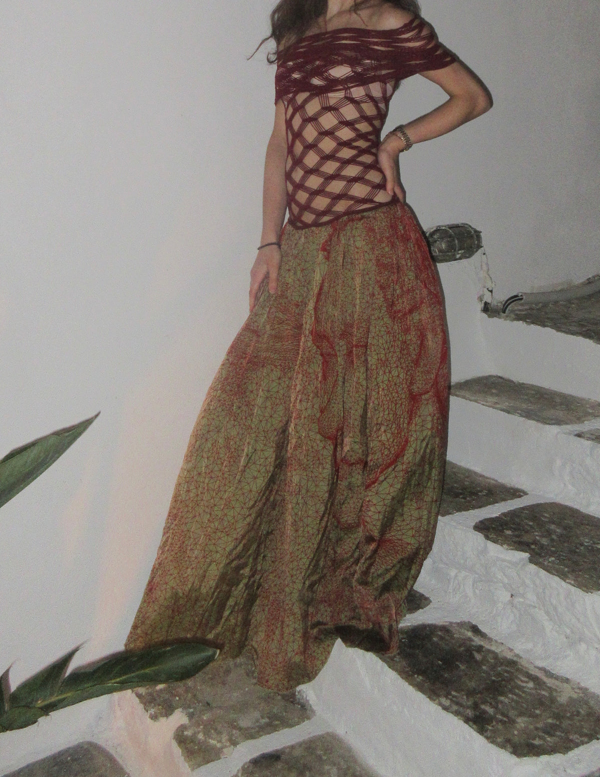Jean Paul Gaultier | Spring/Summer 2001 Fishnet Dress