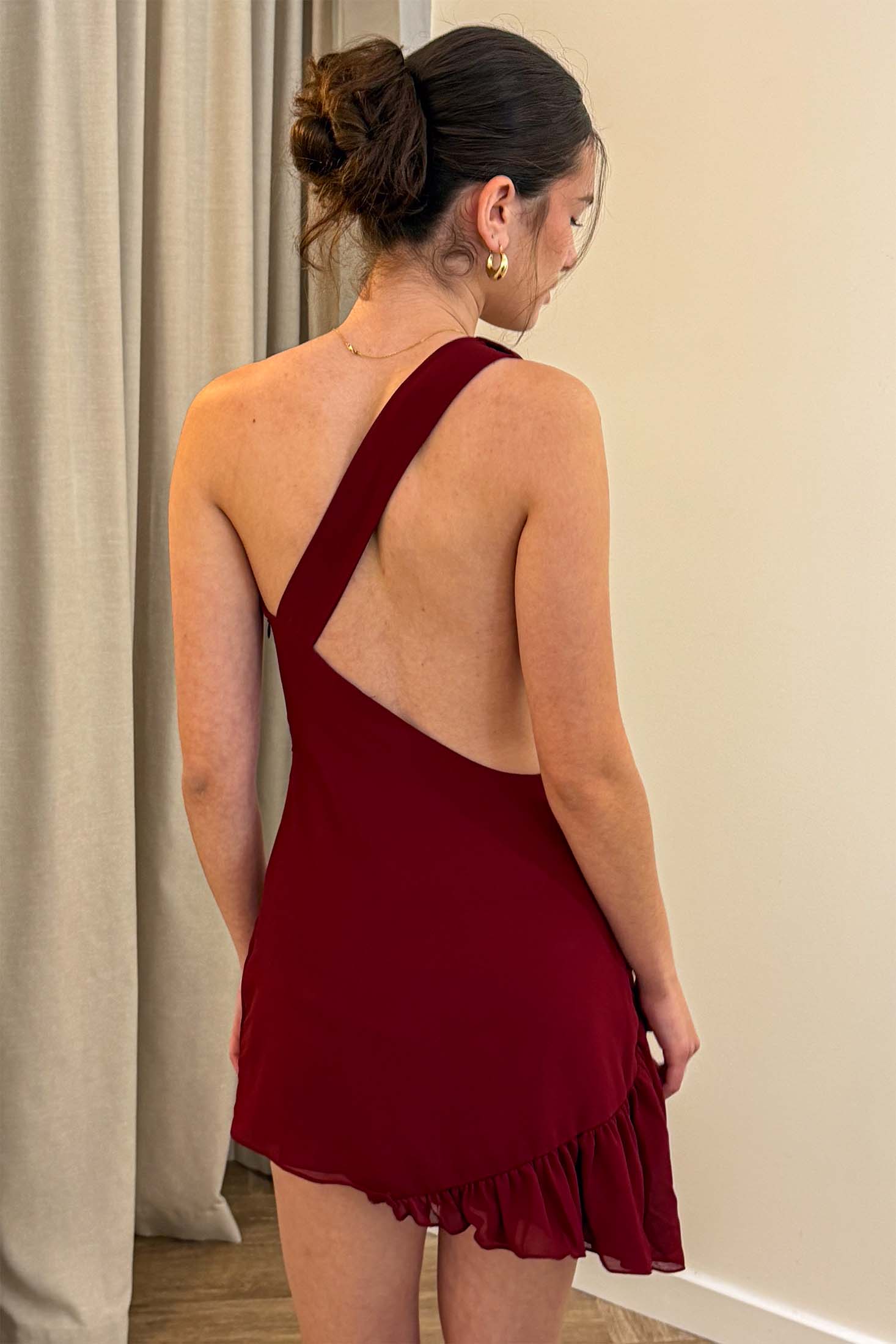 Koster Kulture Kaia Mini Dress | Wine